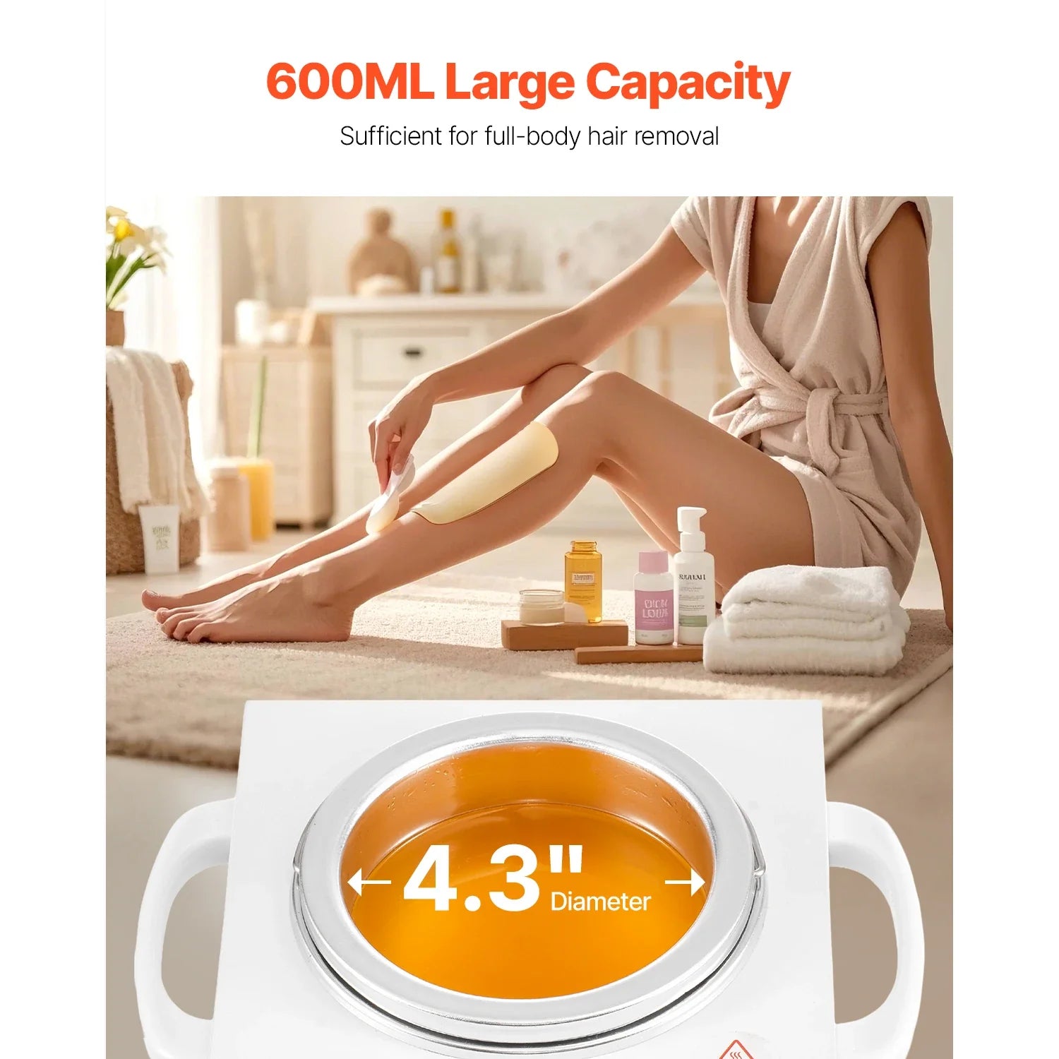 Wax Warmer Paraffin Heater Electric For Home Use Spa