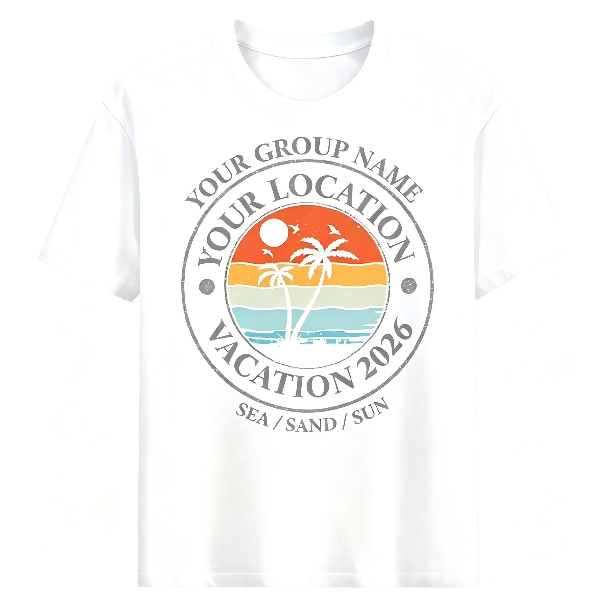 Personalized Summer Vacation Shirt For Family Cruise Graphic Tee