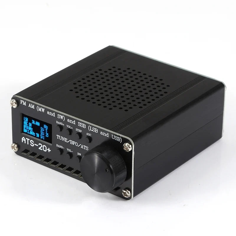 NNEOBA Radio Receiver OLED Display Black