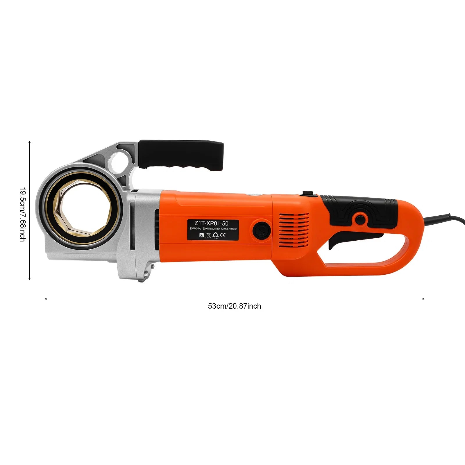 2300W Electric Pipe Threading Machine With 6 Die Set Portable