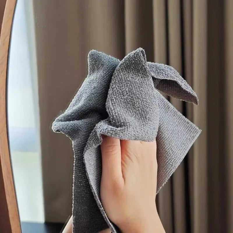 Reusable Microfiber Cleaning Cloths Roll of 50 for Kitchen Use