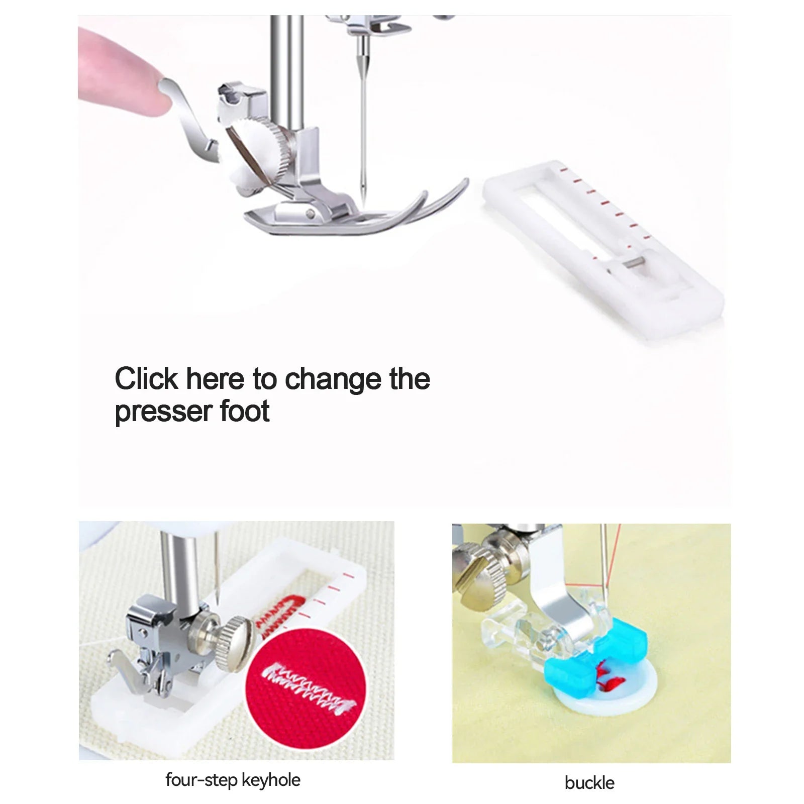 12 Stitch Mini Electric Sewing Machine for Home Use