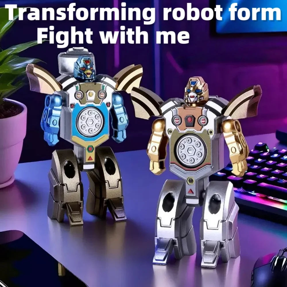 New 360 Rotating Ball Deformation Robot Fingertip Gyro Decompression Toy, Anti-compression Adult Sensory Toys, Children's Gifts