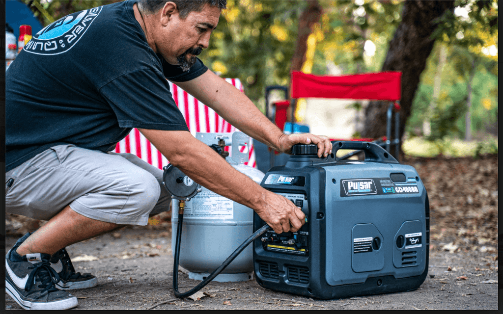 Dual Fuel Portable Inverter Generator GD400BN – 4000 Peak / 3200 Running Watts