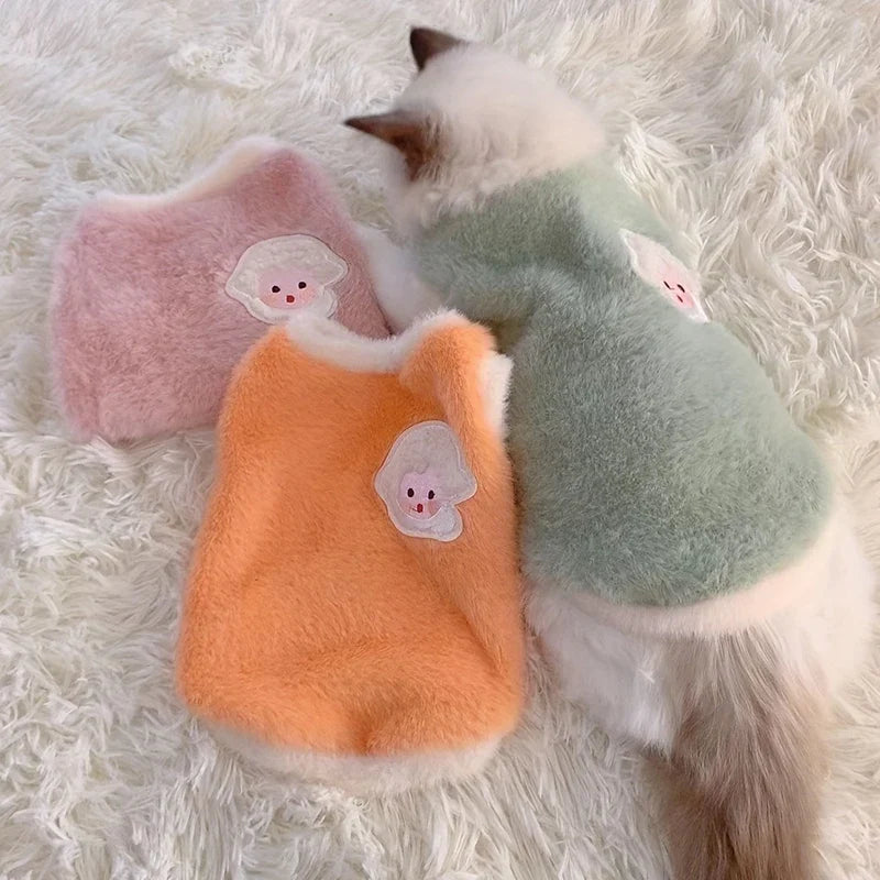 Warm & Stylish Cat Sweater for Winter Comfort
