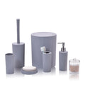 Modern Plastic Bathroom Accessories Set With Soap Dish And Toothbrush Holder