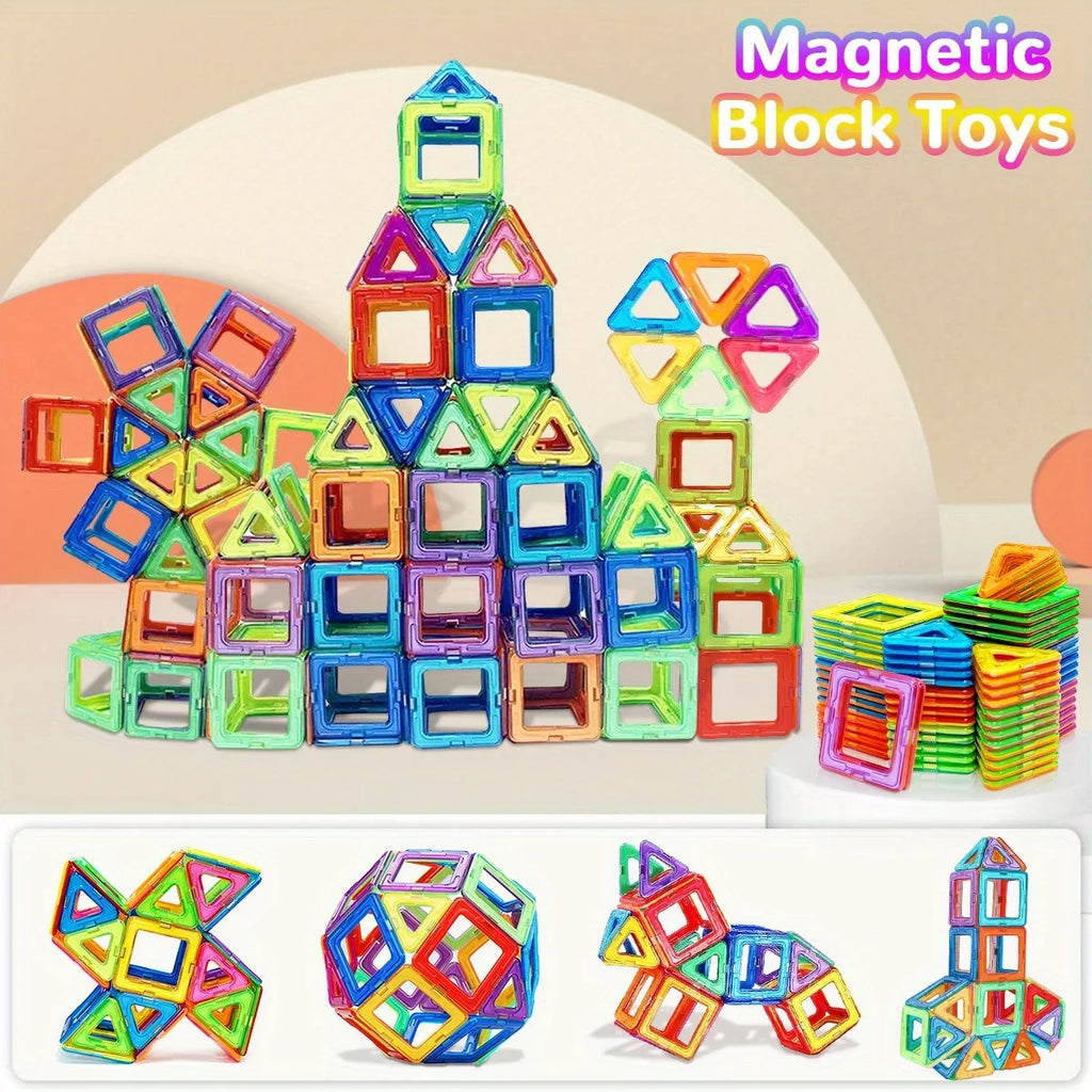 Magnetic Building Blocks Toy For Kids 3D Puzzle Creativity