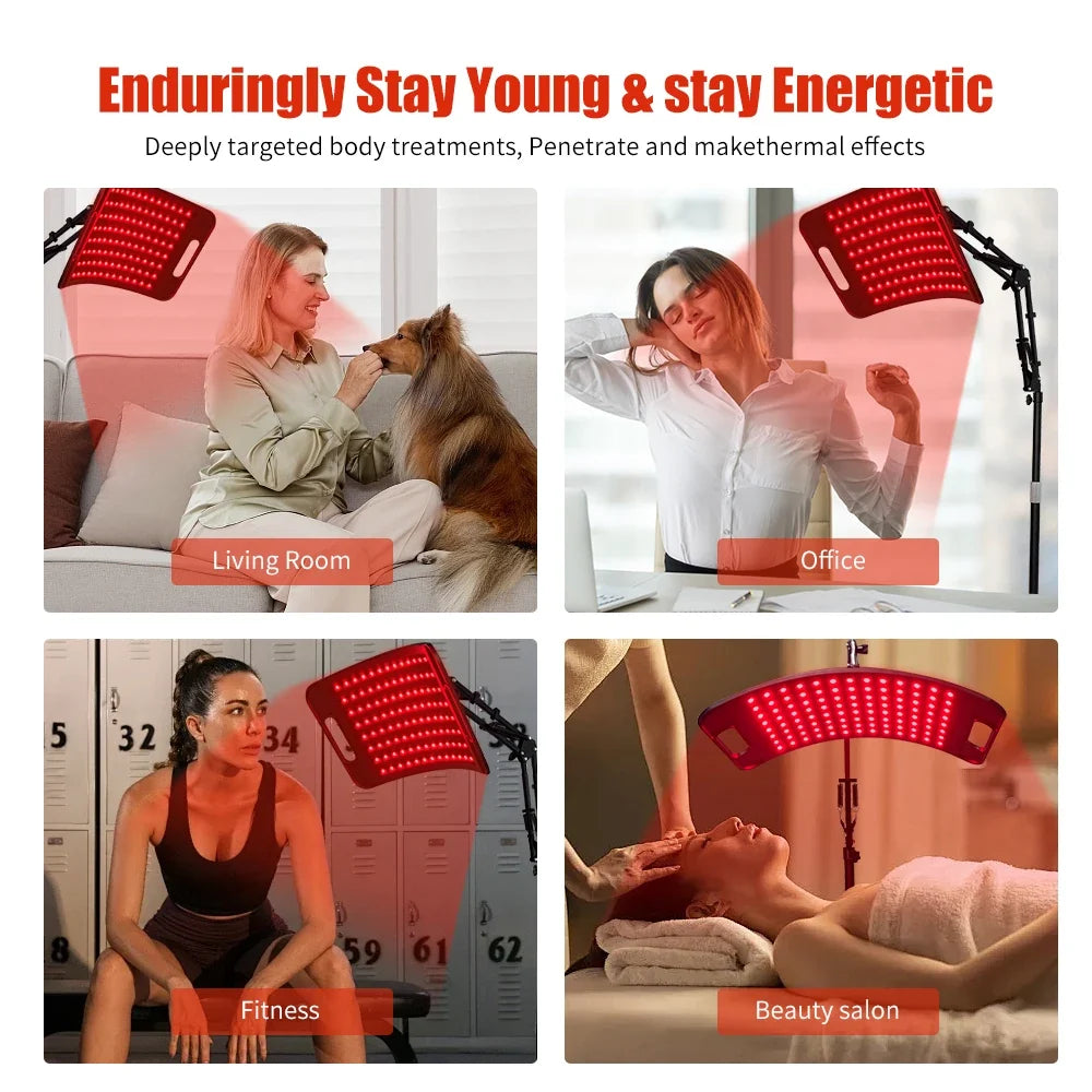 Near Infrared Red Light Therapy Panel For Face And Body