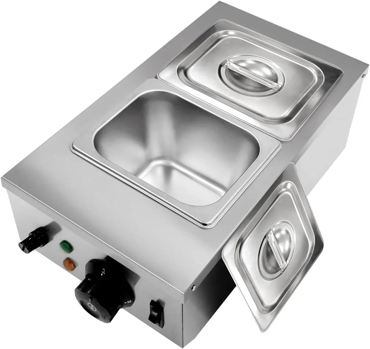 HiMISS 2-Tank Chocolate Melting Machine With Tempering System
