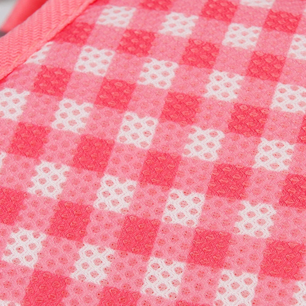 Stylish Checkered Cat Harness and Leash Set for Safe Adventures