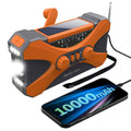 Emergency Hand Crank Solar Radio Orange