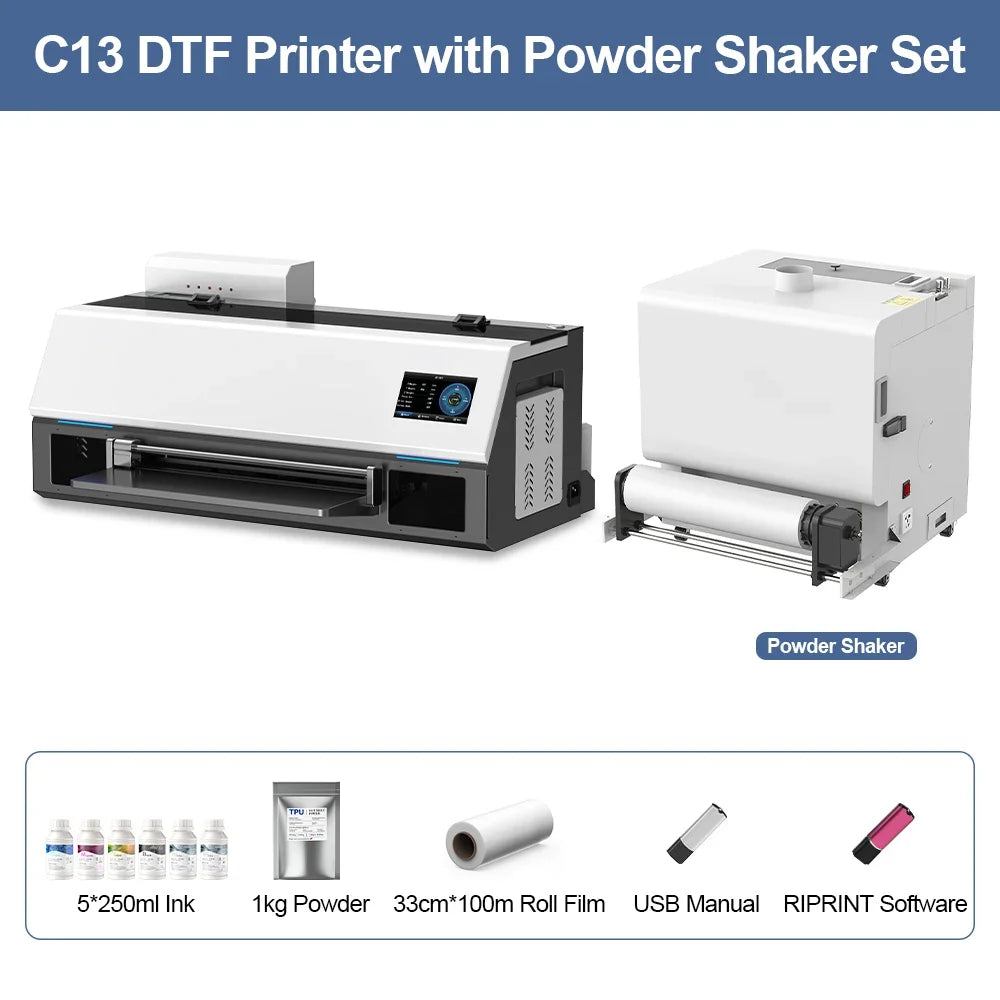 TOPPARTS DTF Printer Direct To Film Printing Machine For Clothes