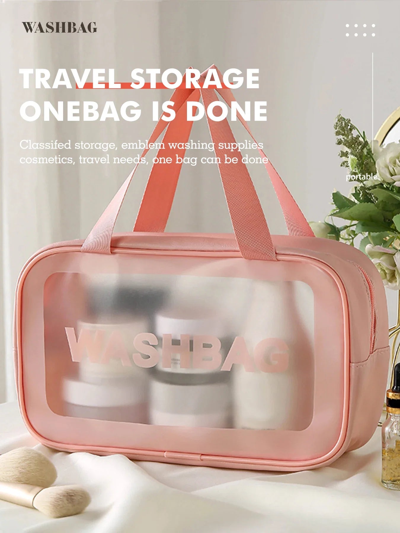 Makeup Tools Kit With Brushes Sponges Puffs And Cosmetic Bag