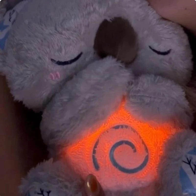 Anxiety Relief sleeping Koala Breathing Plush Toy