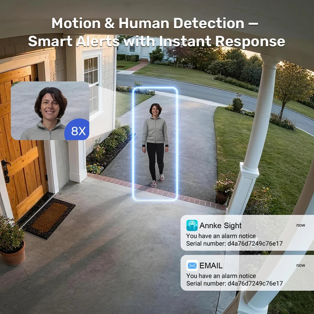 ANNKE 4MP WiFi Dual Lens Security System With 16CH NVR