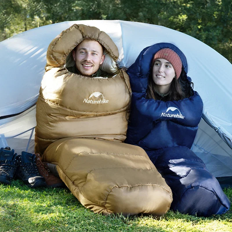 Naturehike Mummy Sleeping Bag MJ300 MJ600 Ultra Winter Warm Adults