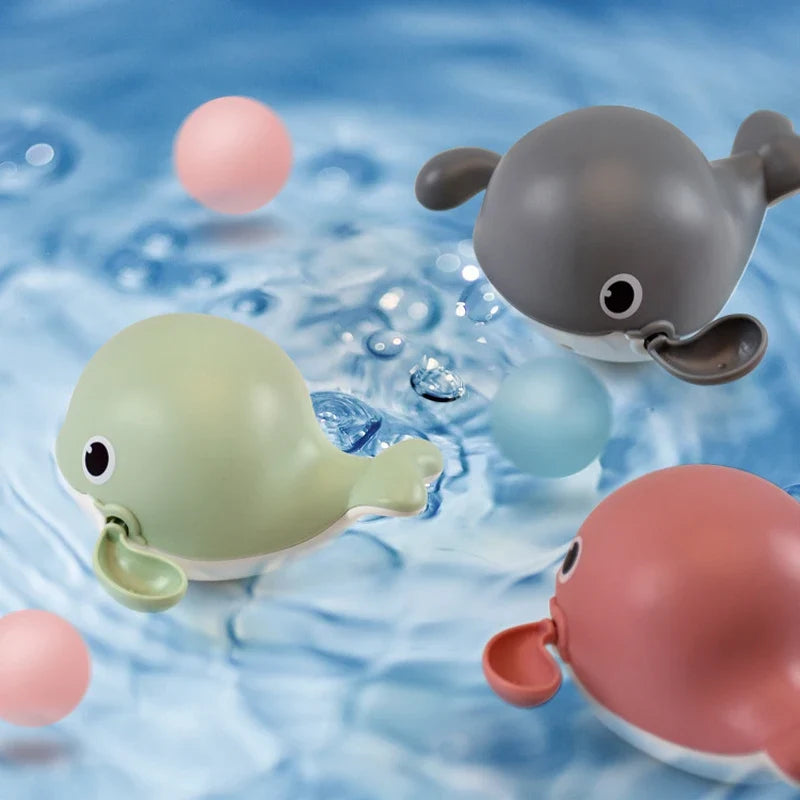 Baby Bath Toys – Swimming Clockwork Dolls & Animals, Fun Water Play for Kids’ Bathtub, Shower, and Bathroom