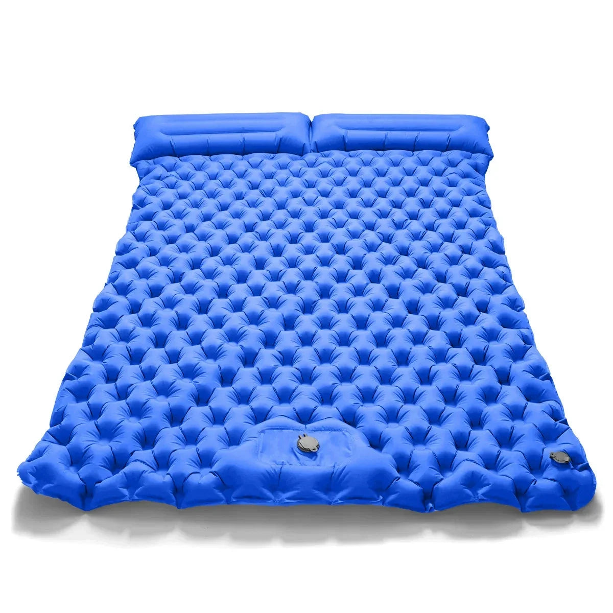 By Inflating Double Inflatable Camping Mattress Ultralight Sleeping Pad