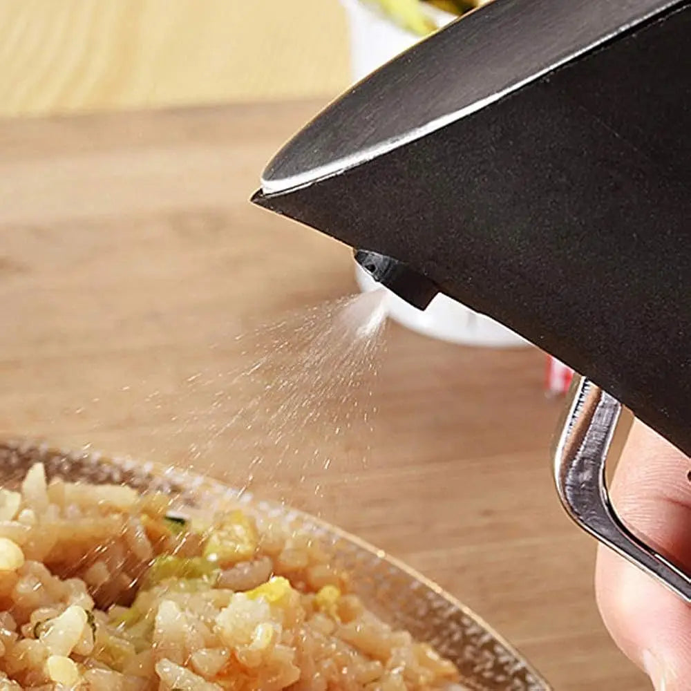 BONJEAN Oil Dispenser Dual Nozzle Spray Bottle for Cooking Oil