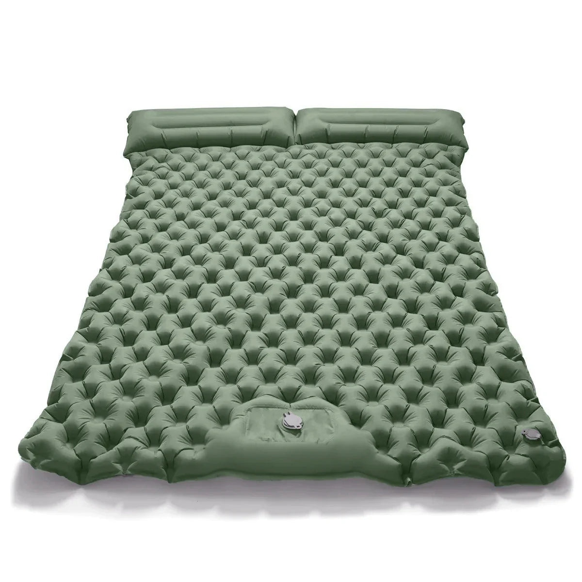 By Inflating Double Inflatable Camping Mattress Ultralight Sleeping Pad