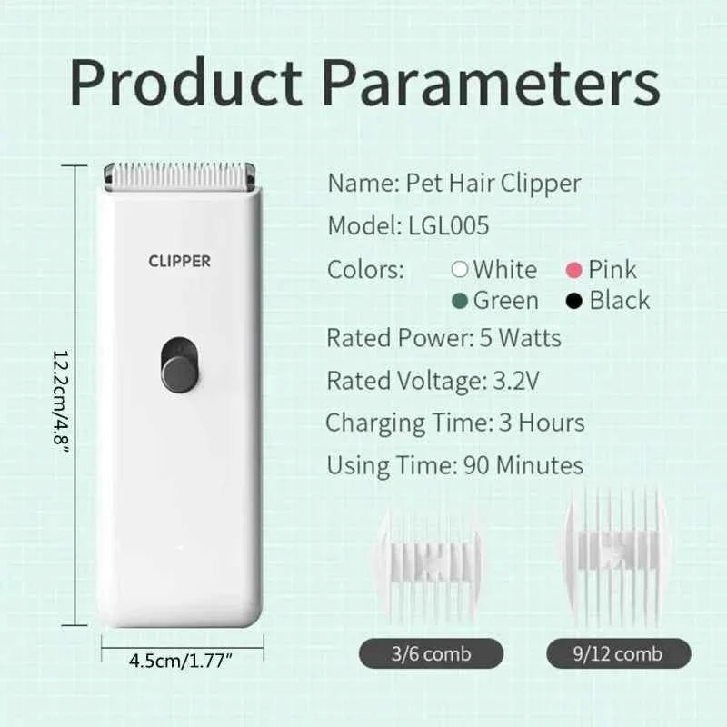 Dog Hair Clipper – Electric Pet Hair Trimmerd