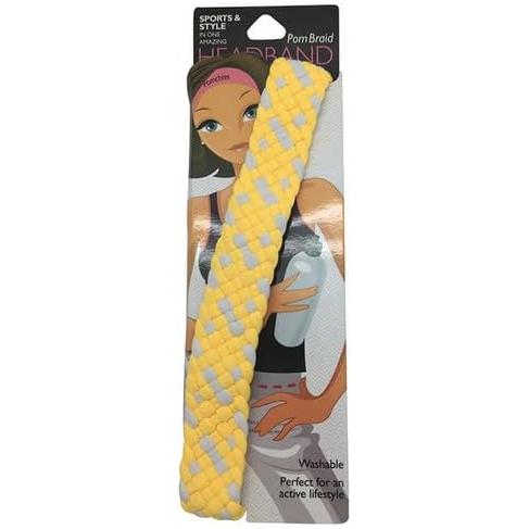 Stretchy Braid Headbands | Yoga Workout Headband Packs and Singles