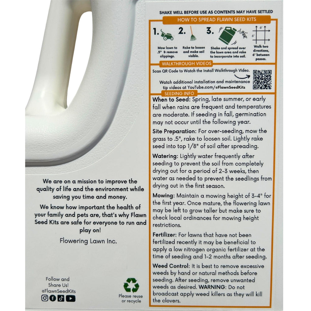 Dutch White Clover Easy Spread Shaker