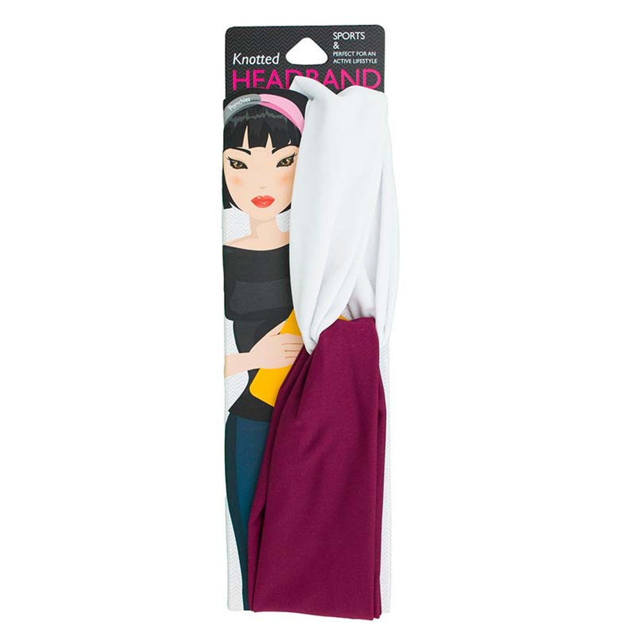 Tapered, Twisted Bow, and Knotted Headbands | Yoga Gym Workout Hairband Hair Accessory