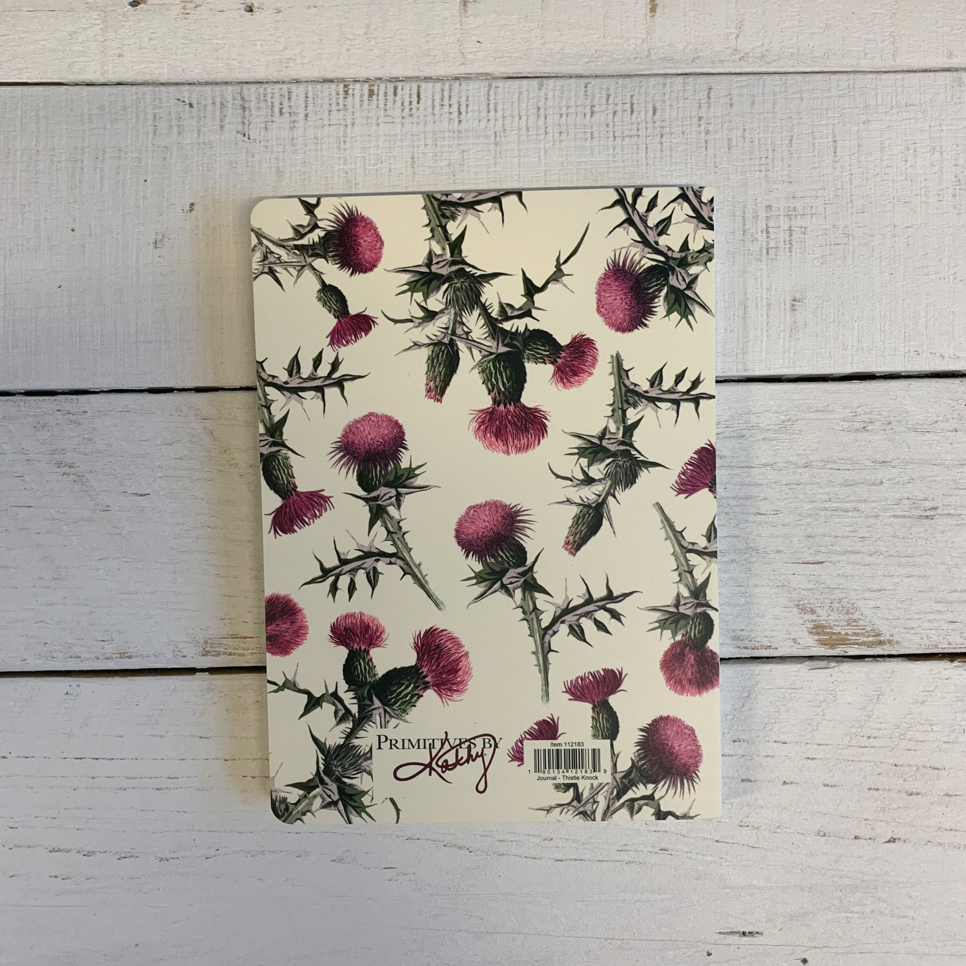 Thistle Knock Your Socks Off Double-Sided Journal | 160-Page Lined Notebook