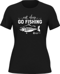 Eat Sleep Go Fishing T-Shirt for Women