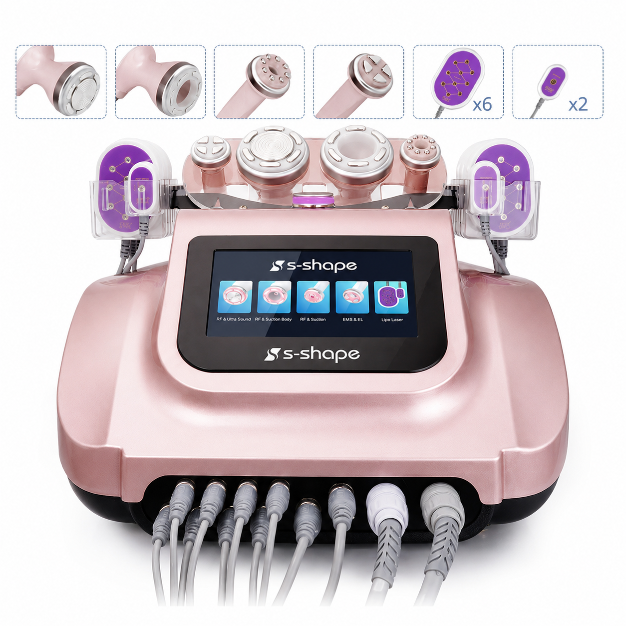 Shape Tactics S-Shape 6-in-1 30K Cavitation RF & Lipo Laser System