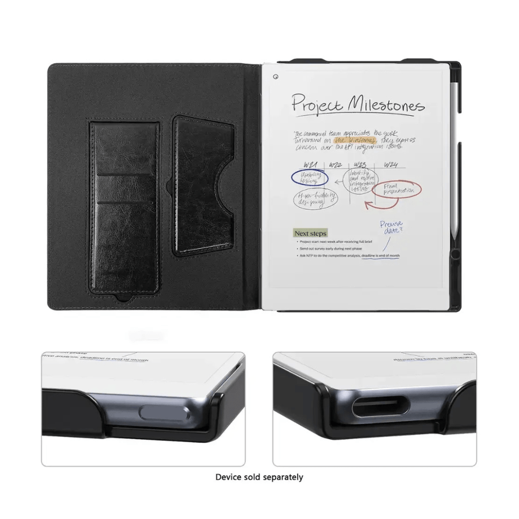 reMarkable Paper Pro Case - Bi-Fold Folio, Stylus Holder | Indy Series