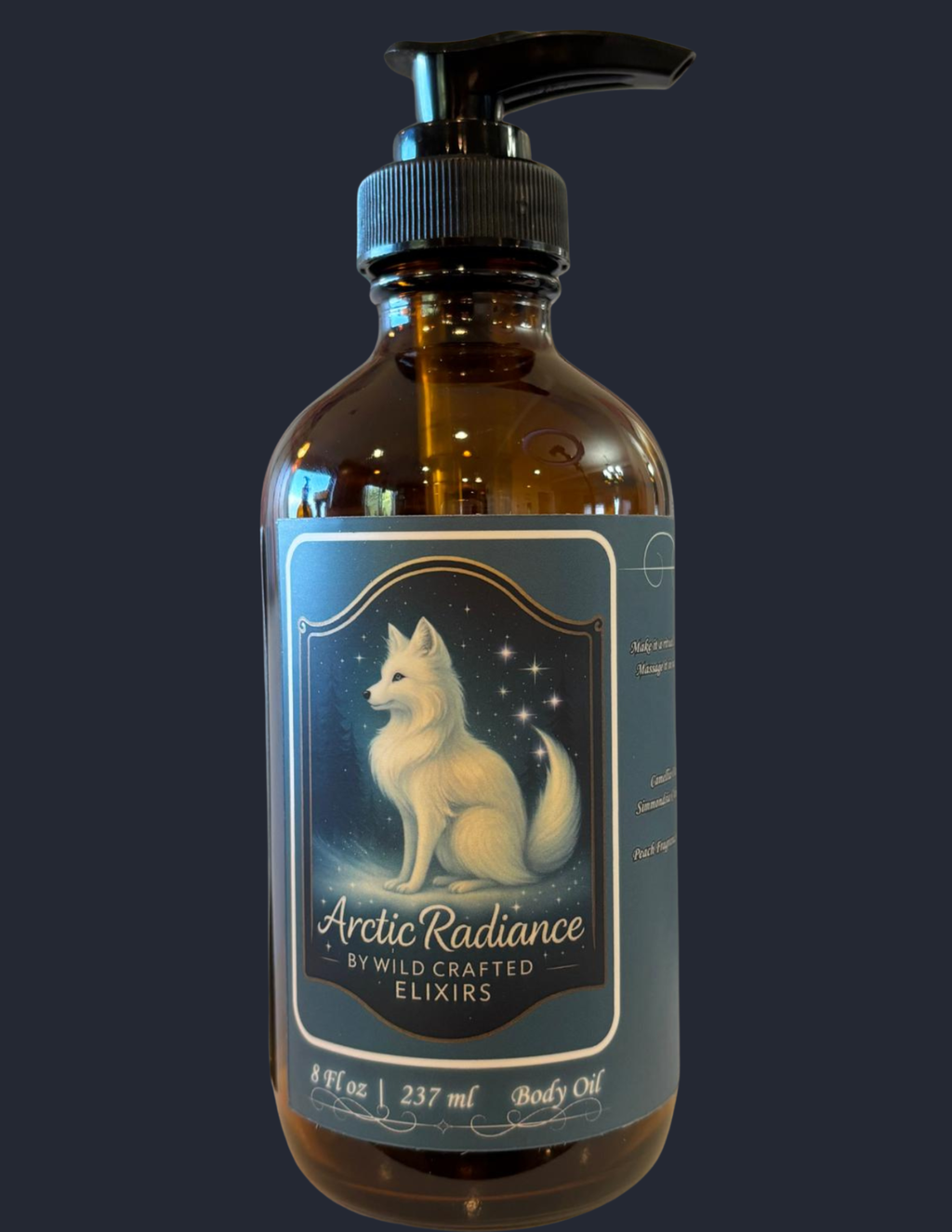 Women's Arctic Radiance Body Oil – Squalane & Marula Luminous Oil, 8 oz