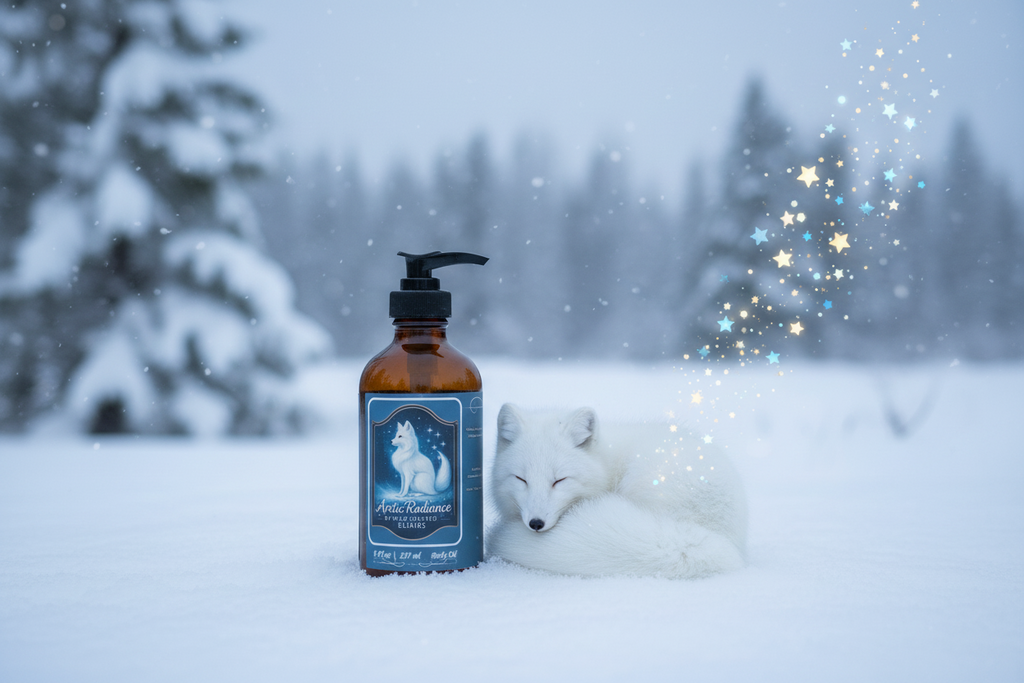 Women's Arctic Radiance Body Oil – Squalane & Marula Luminous Oil, 8 oz