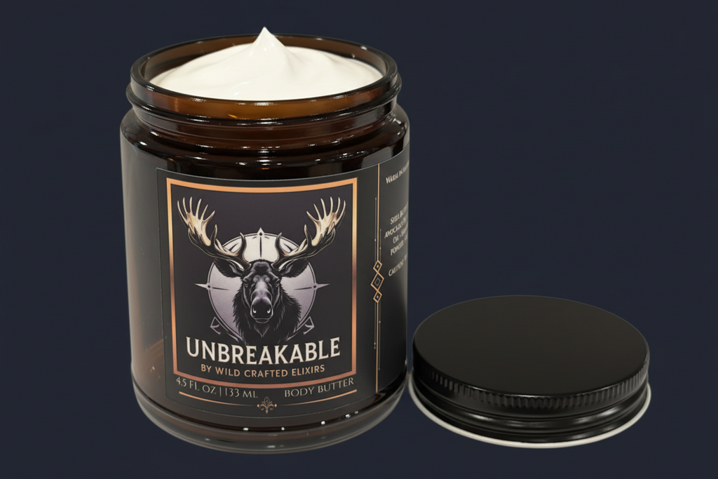 Men's Unbreakable Body Butter (Unscented) – Moisturizer for Dry & Sensitive Skin, 4.5 oz
