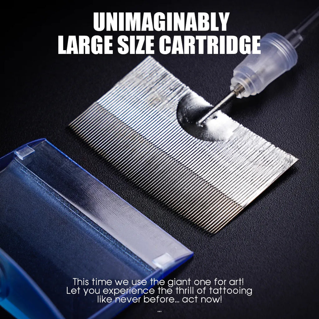 WJX Tattoo Professional Cartridges Needles Super Large Size 12123RM/M and 10143RM/M – Box of 5