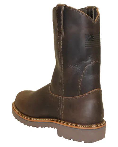 Silverado Wellersburg (Steel Toe) - Men's Leather Work Boots