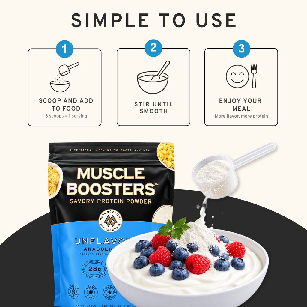 Muscle Boosters Unflavored - Anabolic Blend