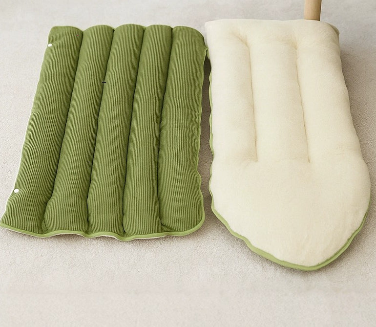 Enclosed Cat & Dog Sleeping Nest — Washable, 3 Colors, Medium & Large