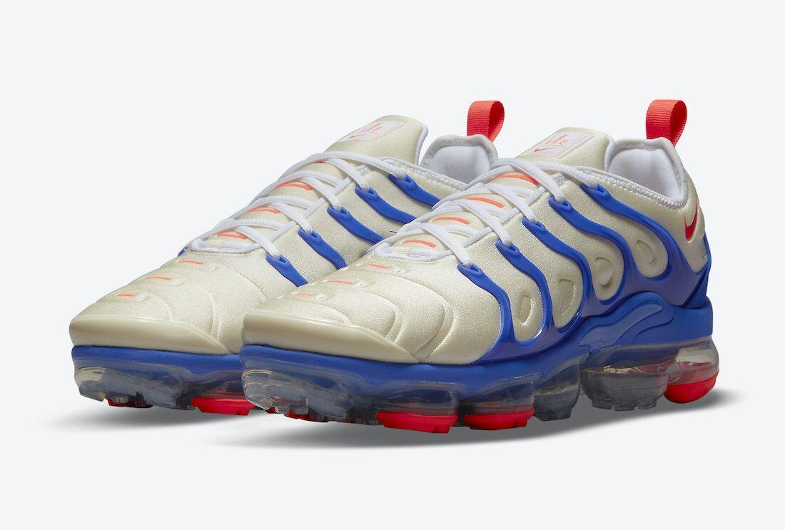 Nike Air VaporMax Plus 'Coconut Milk Hyper Royal'