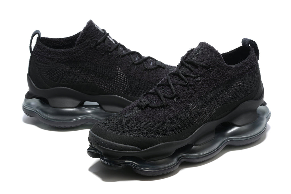 Nike Air Max Scorpion Triple Black - Women's Futuristic Sneakers