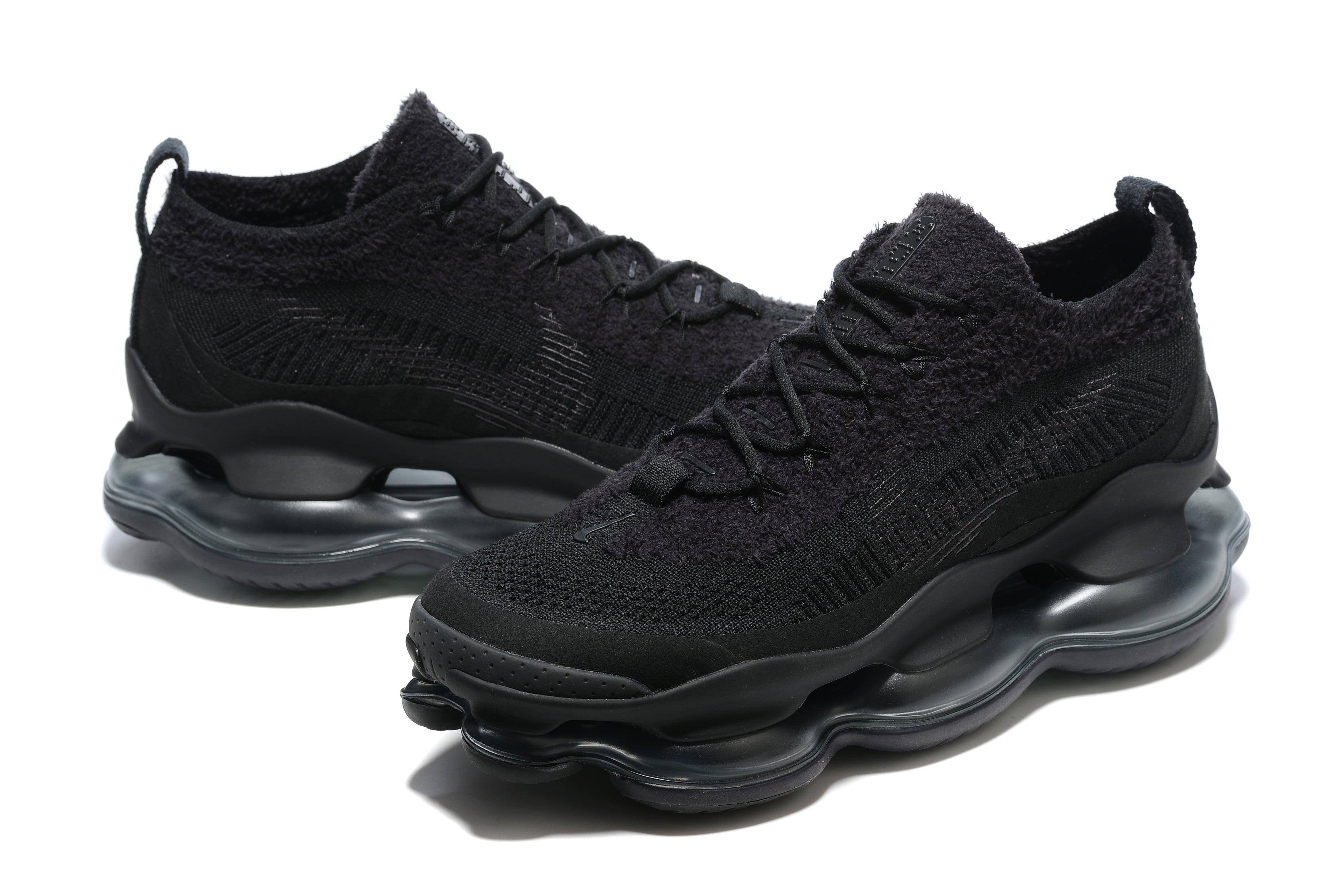 Nike Air Max Scorpion Triple Black - Women's Futuristic Sneakers