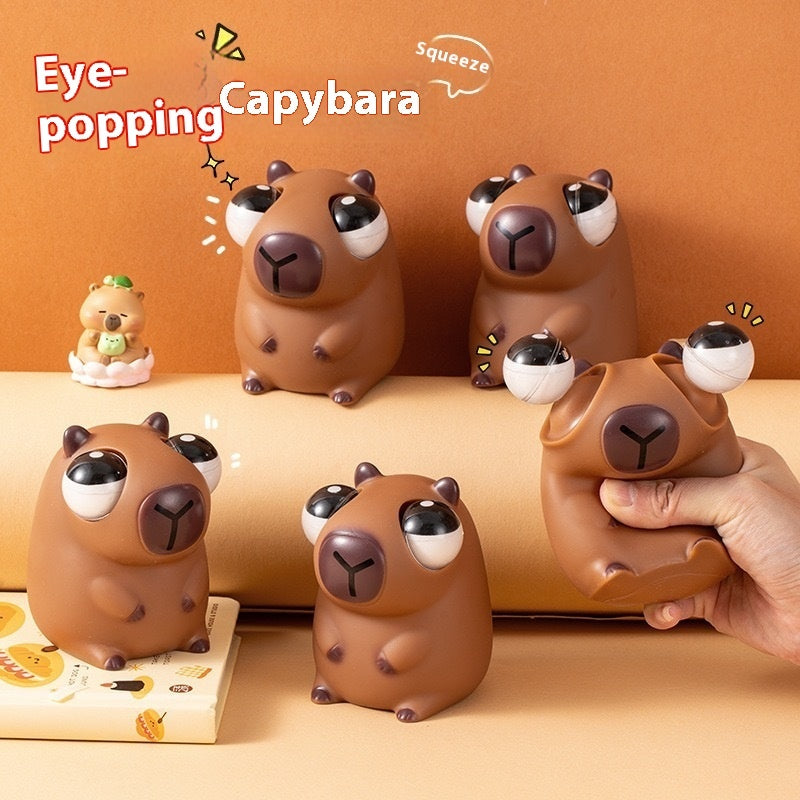 Cute Capybara Squishy Decompression Toy – Stress Relief Squeeze Toy