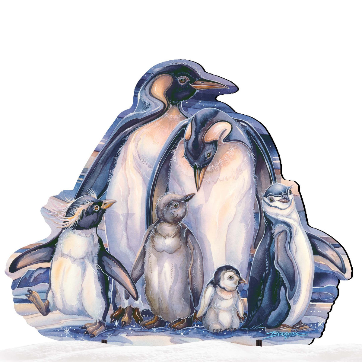 Sno Buddy Like You Wildlife Outdoor Decor by J. Bergsma - Wildlife Holiday Decor - 8591659F-JB