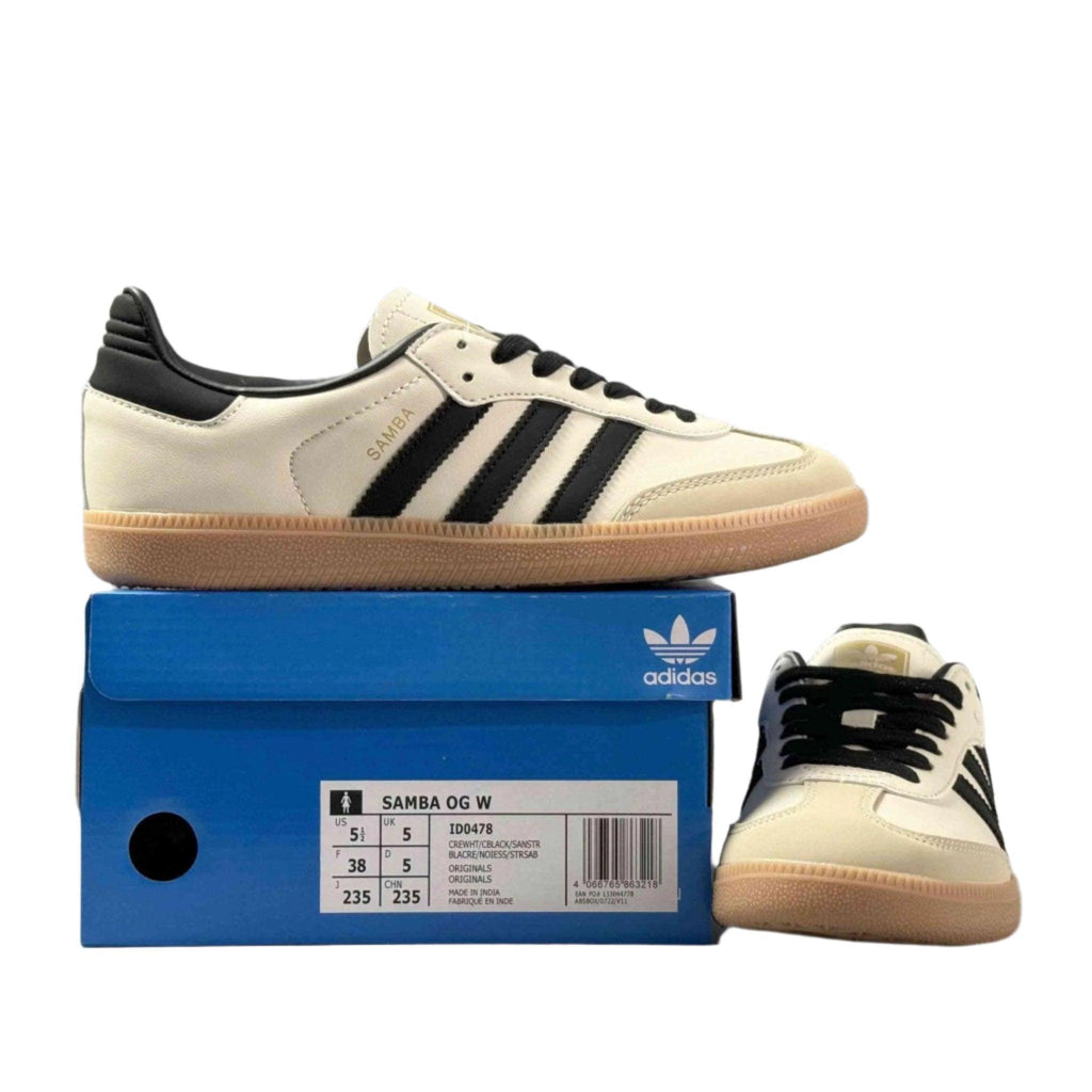 Adidas Samba Cream White Sand Strata Sneakers - Iconic Style