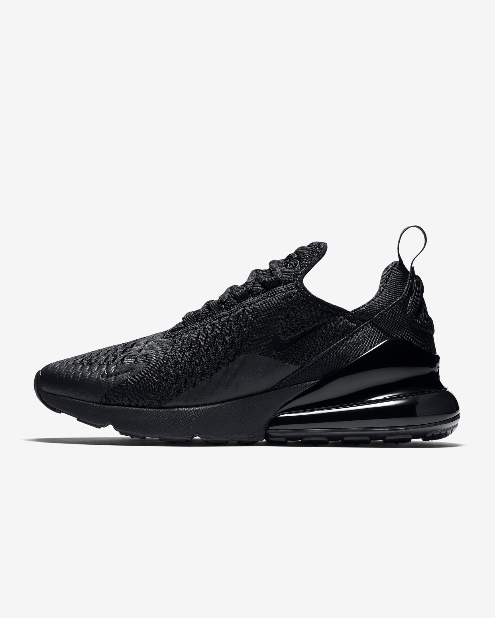 Nike Air Max 270 'All Black' | Lifestyle Sneakers – Max Air Cushioning