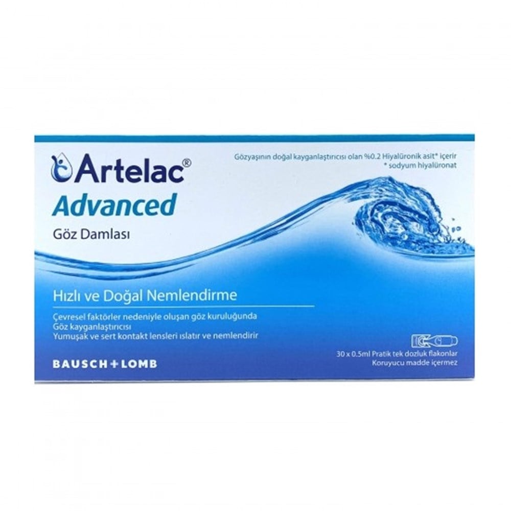 Artelac Advanced Eye Drops 30 x 0.5 ml