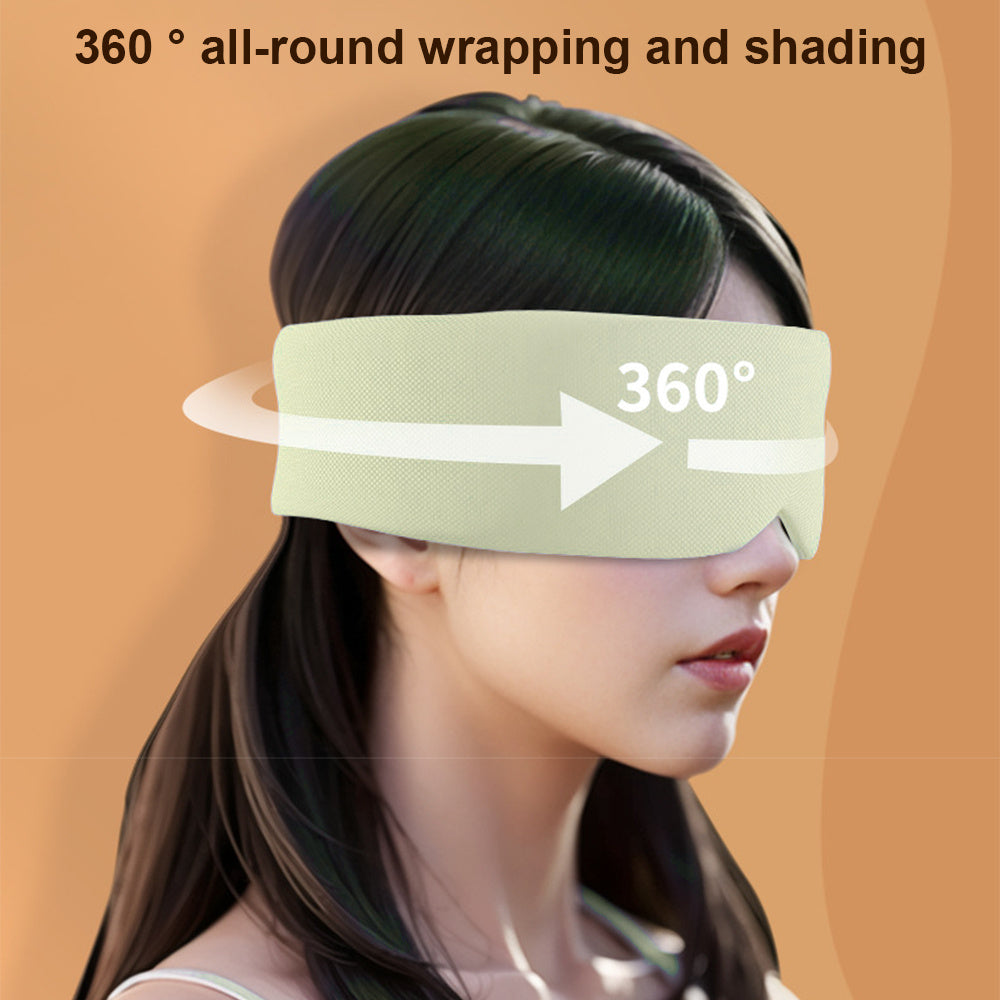 Silk Cotton Padded Eye Mask | Full Cover Light Block