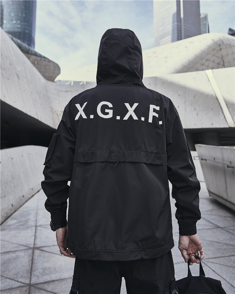 LB9053 Techwear Combat Jacket
