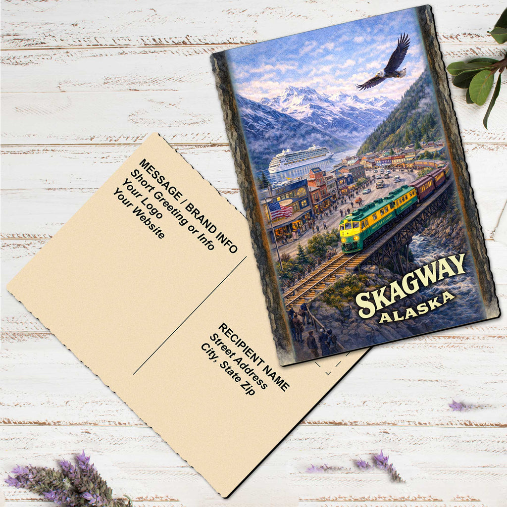 Railway Adventure Greeting Card by G. Debrekht - 97126GC
